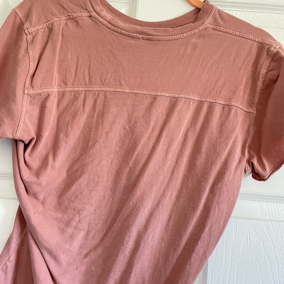 Free people tee body suit in a terracotta color - Picture 2 of 3